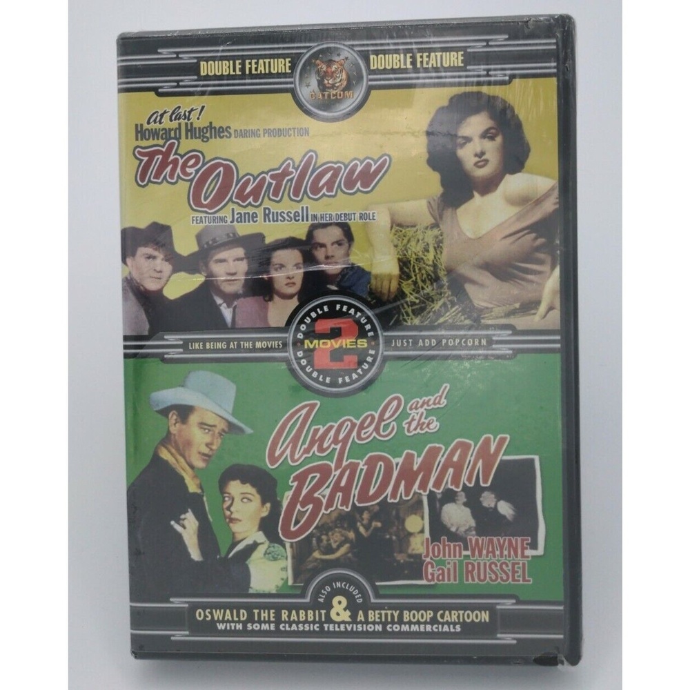 The Outlaw Angel‎ and the Badman DVD Double Feature John Wayne Jane Russell NEW